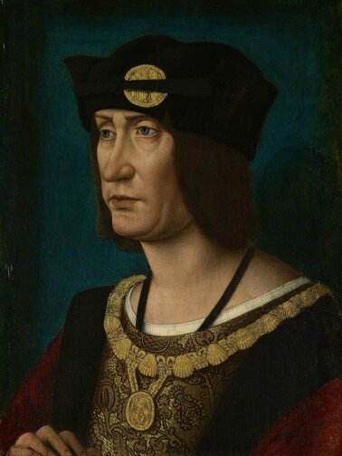 1514 - Atelier de Jean PERREAL - portrait de Louis XII roi de France - royalcollectiondotorgdotuk