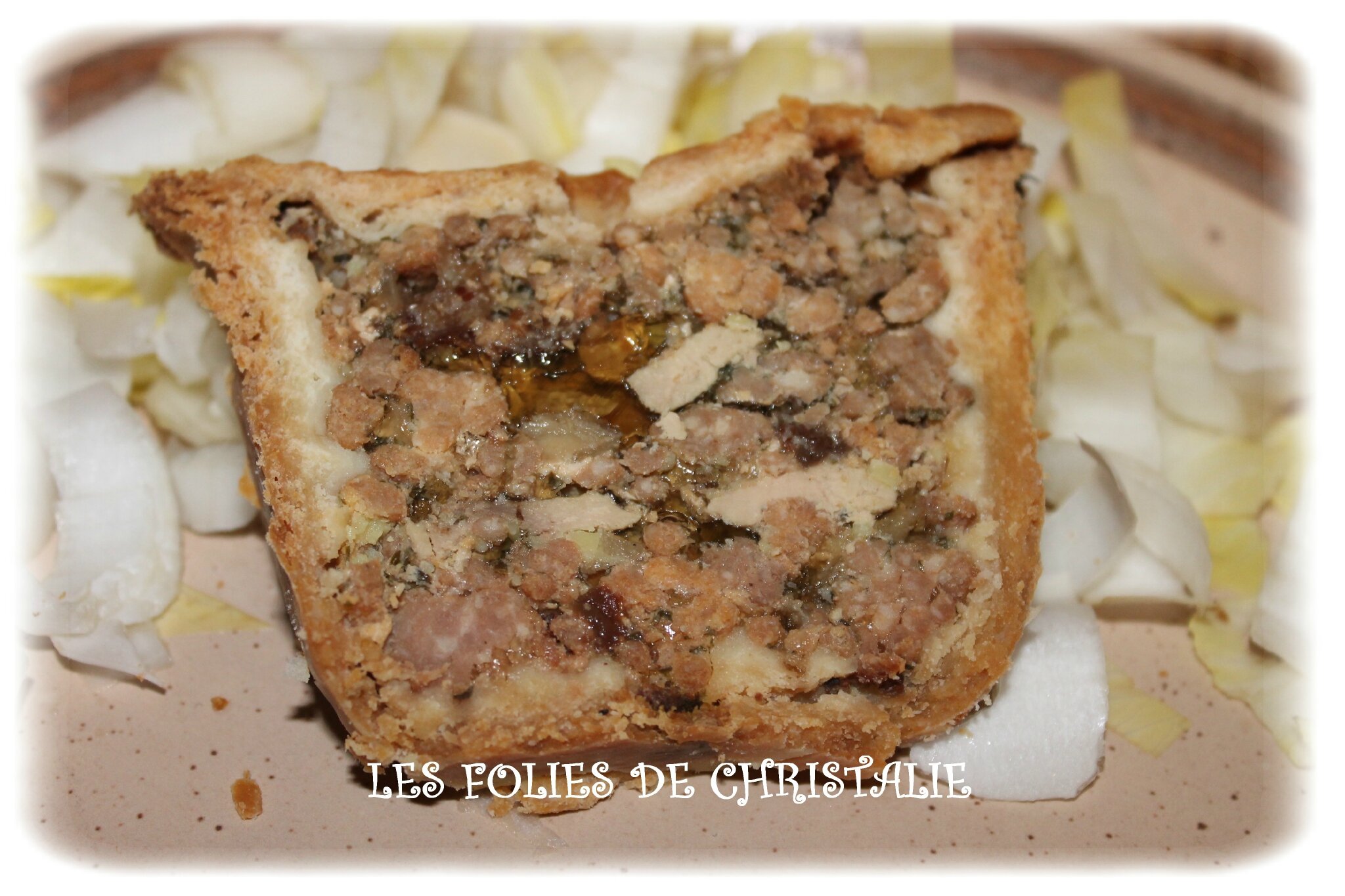 Pâté en croute au foie gras Les folies de Christalie ou quand la