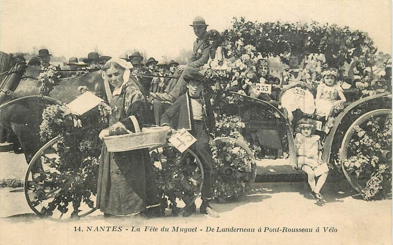 CPA Nantes Fête du muguet