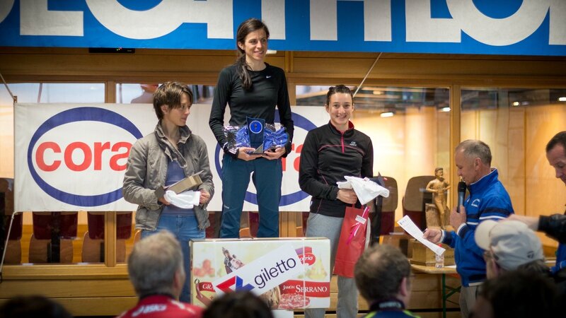 podium, j'ai pas couru assez vite pour gagner le jambon !