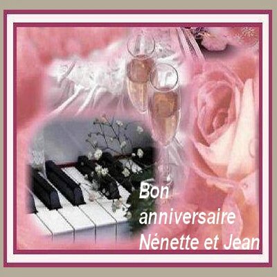 anniv de mariage Nénette et Jean 2015