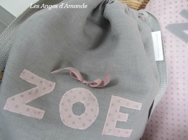 sac et coussin zoé