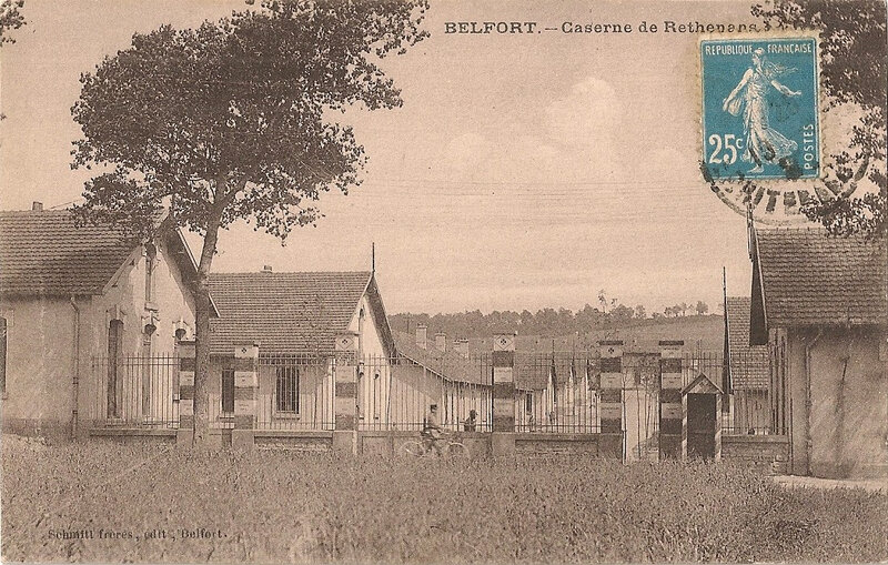 Belfort CPA Caserne Rethenans Entrée