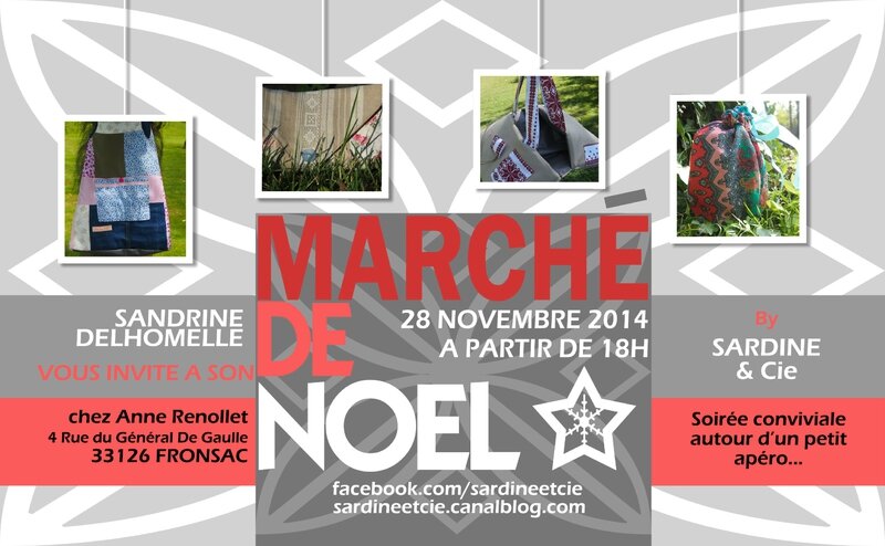 invitation Marché Noel Fronsac 4