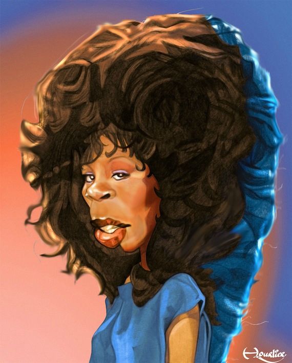 DONNA SUMMER The 80's by Xavier Hourlier