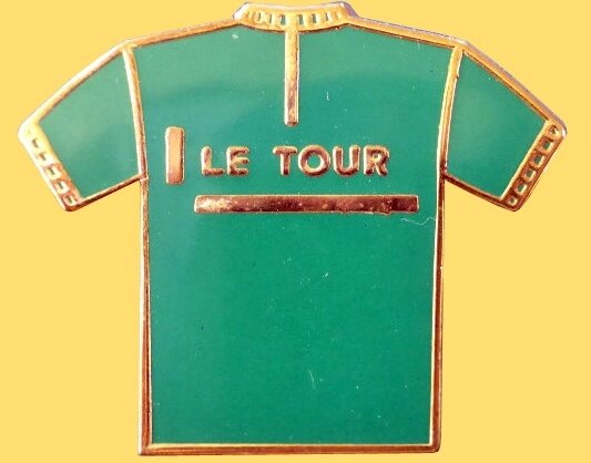 Pin's Maillot vert Tour Arthus Bertrand