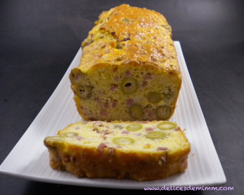 Le cake aux olives et aux Comté + Astuce 3