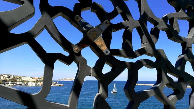 Marseille, le Mucem, vue sur mer (13)