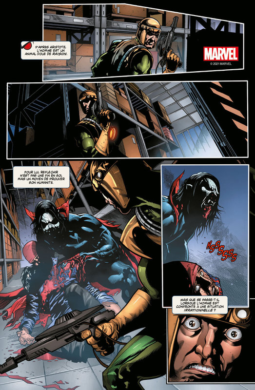 100% marvel morbius les blessures du passé b