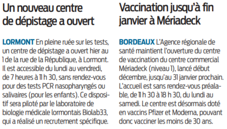 2022 01 11 SO Dépistage et vaccination