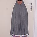 son nouveau hijab en jerzey