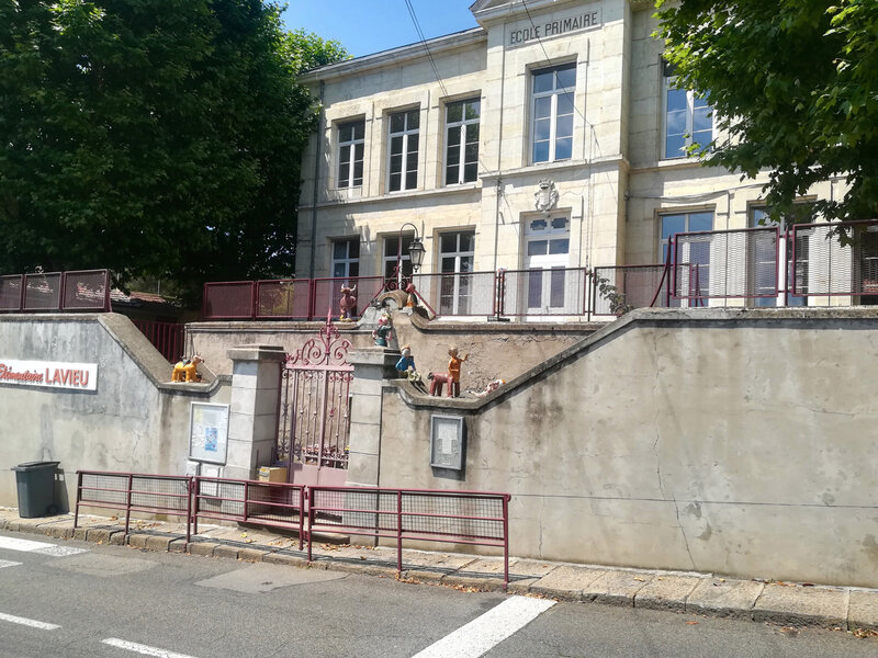 école primaire Lavieu, rue Pasteur