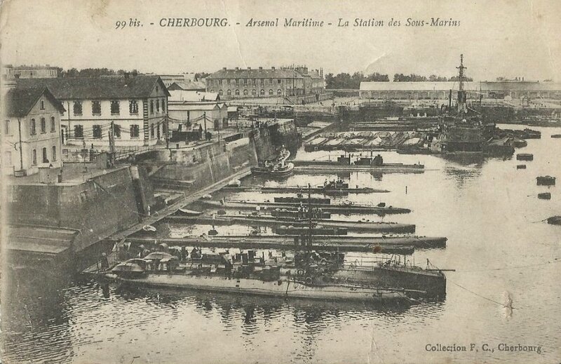1914-05-10 Cherbourg sous-marin