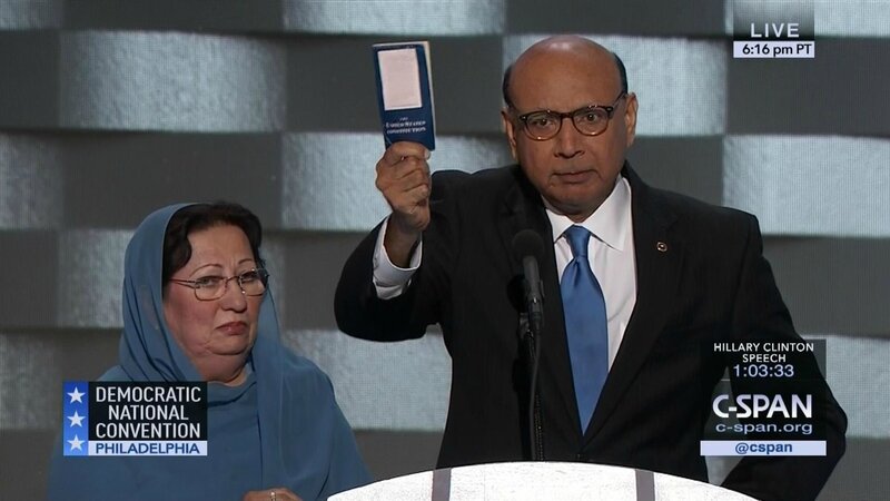 Khizr Khan demo convention 2016