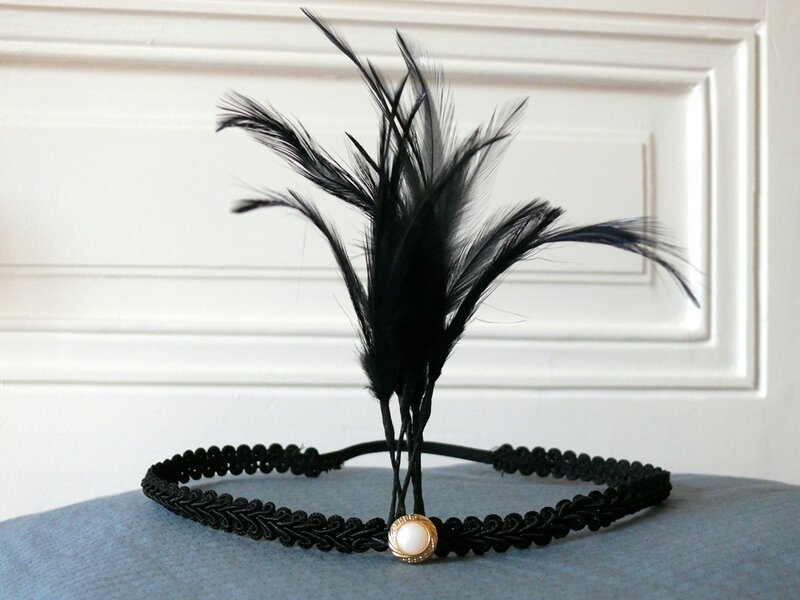 Headband années folles
