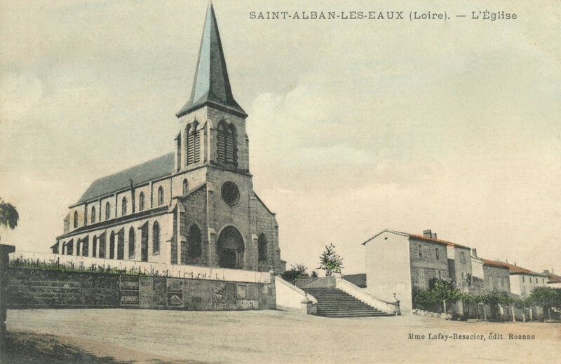 Saint-Alban-les-Eaux, l'église