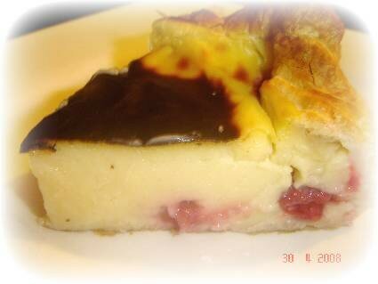 Flan patissier aux framboises recettes Petit souvenir italien : le flan di baceilli