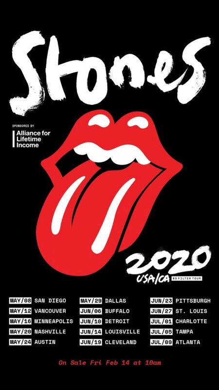 Rolling Stones no filter 2020