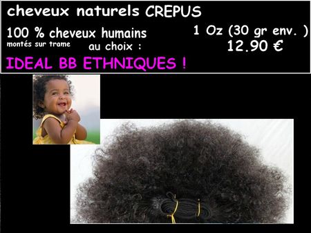 cheveux crepus