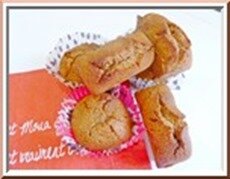 muffins praliné noisette