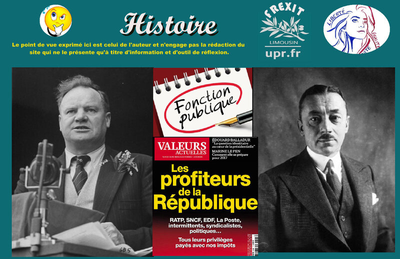 HIST FONCTION PUBLIQUE