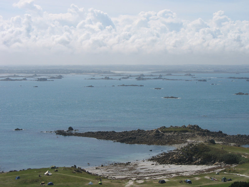 Île de Batz, le phare, panorama