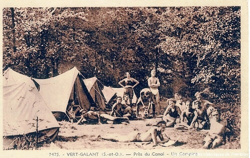 camping 1936 premiers congés payés