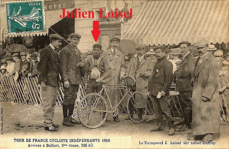 1910 08 11 Belfort CPA Tour France Indépendants 3e étape J