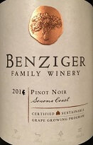 benziger sonoma pinot noir