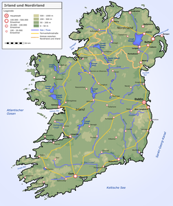 Irland_Topographie