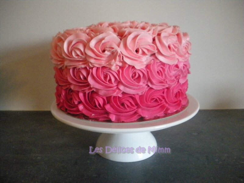 Un rose cake pour Marion 3