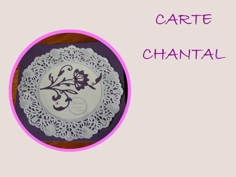 Carte de Chantal