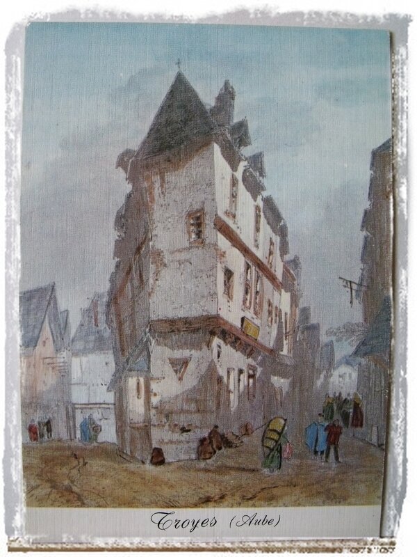 Troyes - la rue du cheval blanc