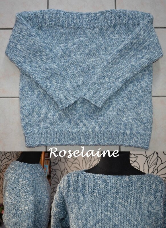Roselaine pull Drops Design 1