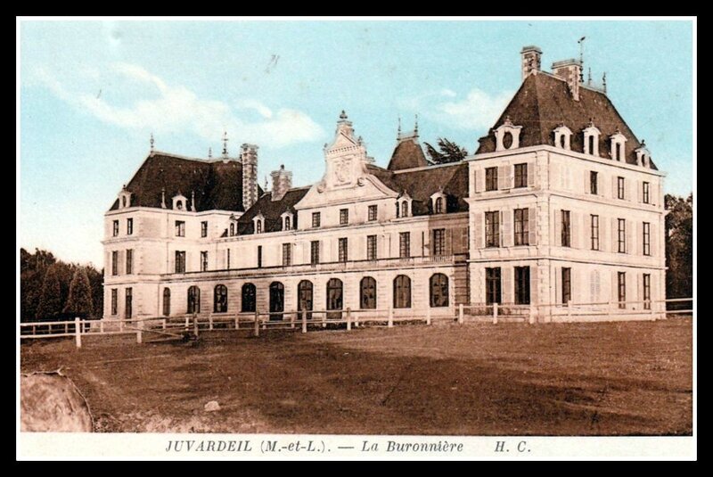 Juvardeil château de la Buronnière