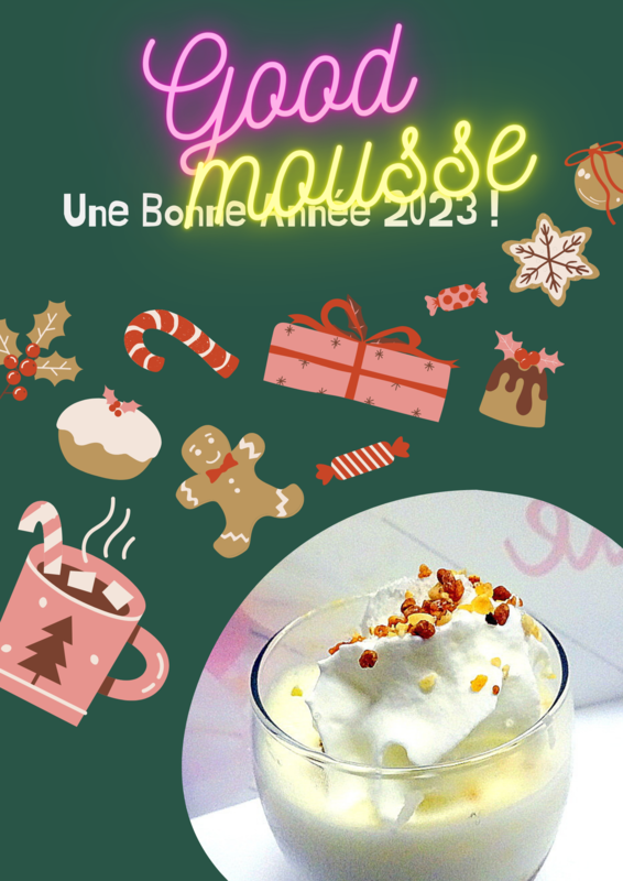 Blanc et Vert Artisanal Entreprise Noël Affiche (1)