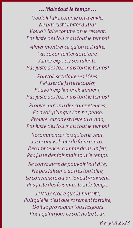 Mais tout le temps m33