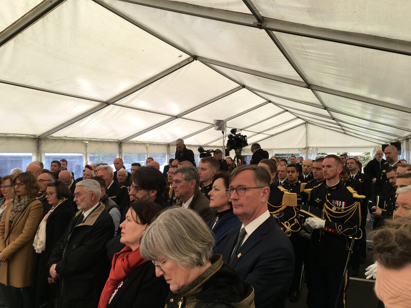 Arnaud Beltrame_hommage_Avranches_2019_Gendarmerie_public