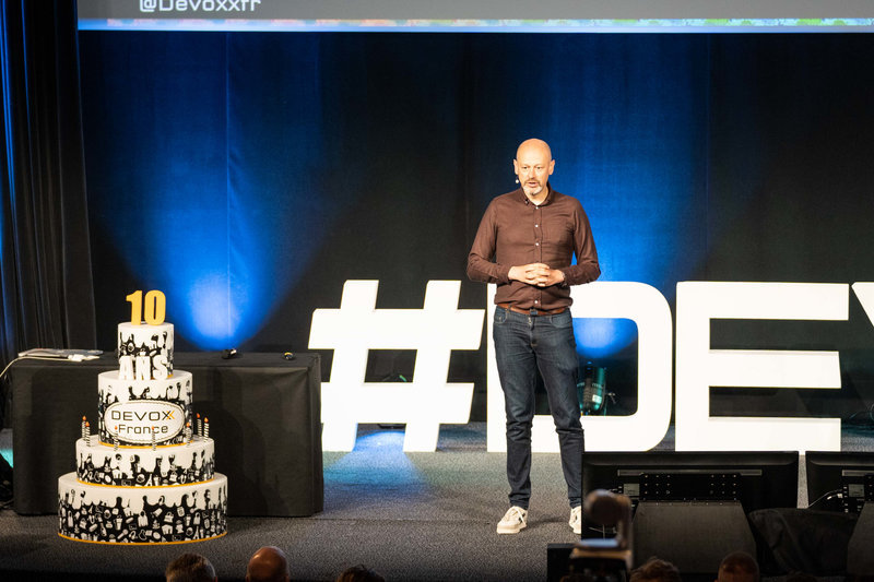 Gâteau Devoxx en situation