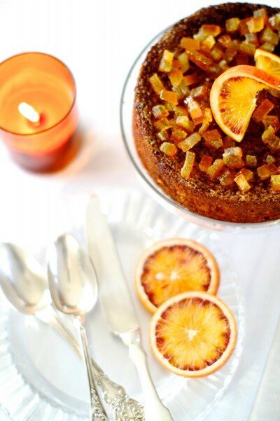 le fabuleux gâteau à l'orange-quatre saisons au jardin400