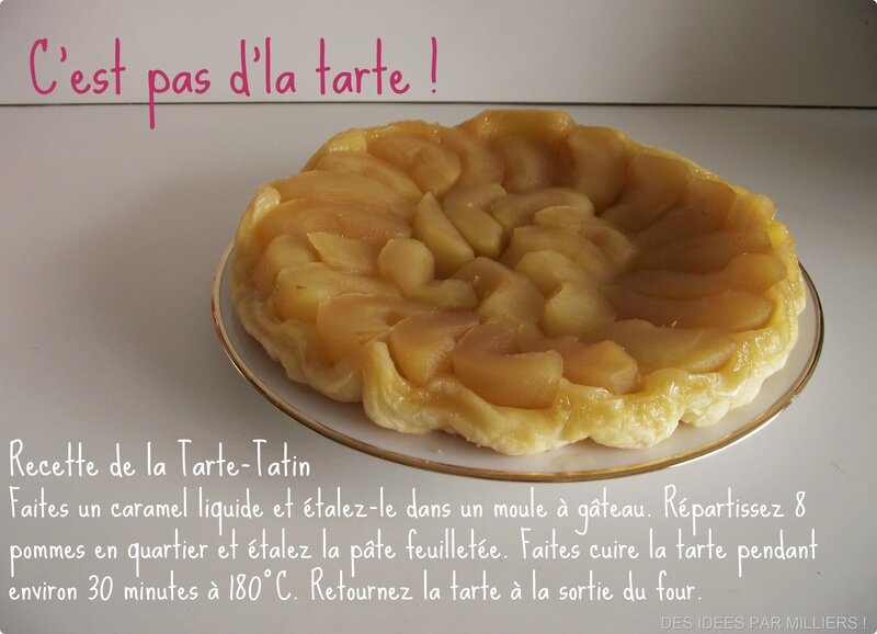 Recette facile de la tarte tatin - Des Idées Par Milliers