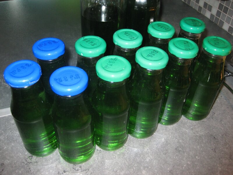 BOUTEILLE SIROP DE MENTHE