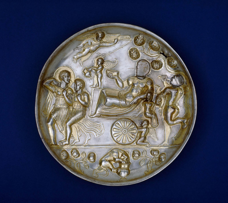 Gilded Silver Plate © The Trustees of the British Museum