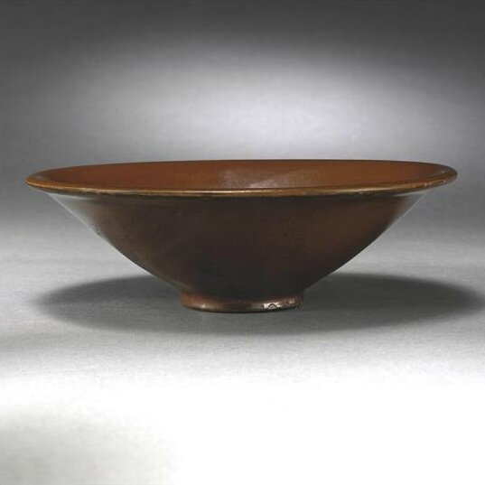A persimmon-glazed 'Yaozhou' bowl, Song Dynasty