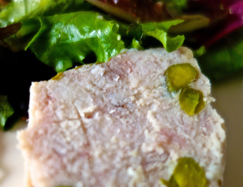 terrine de lapin aux pistaches