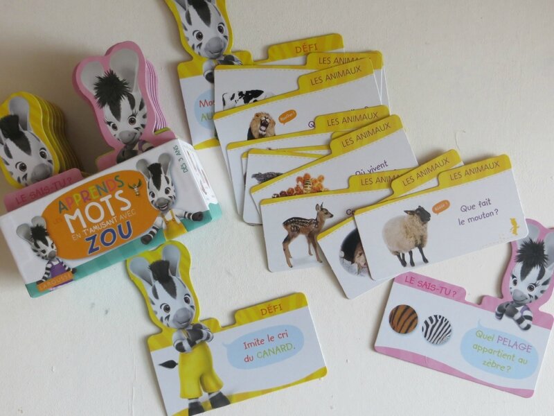 Apprends les mots en t'amusant avec Zou
