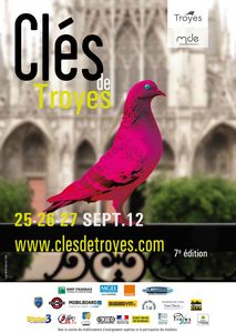 Affiche Clés de Troyes 2012