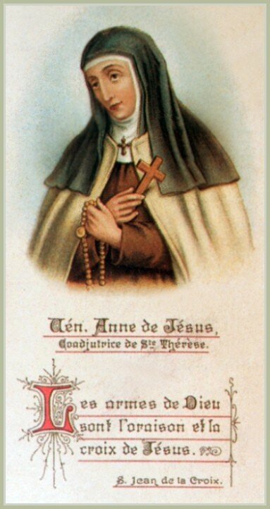 Vénérable Anne de Jésus