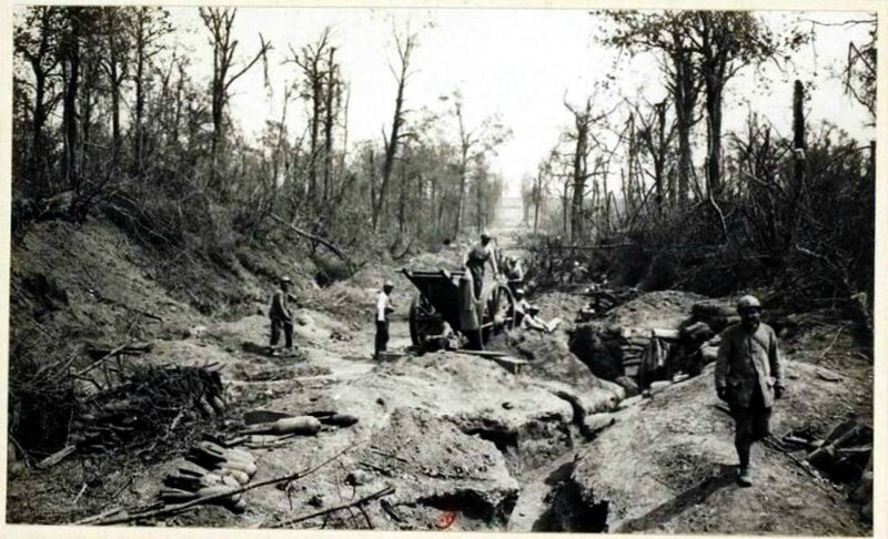 Somme état d une route à travers bois