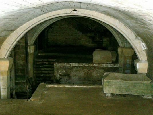 Eglise Sainte Quitterie du Mas d'Aire, la Crypte